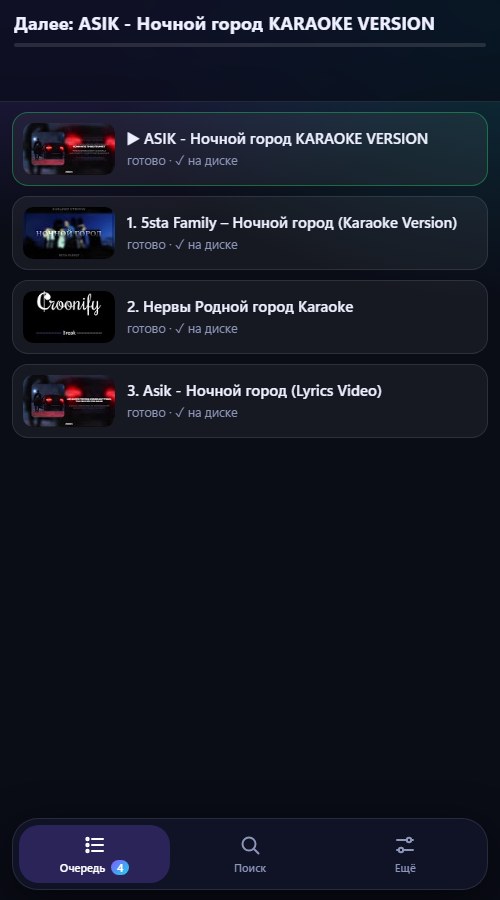Очередь гостя